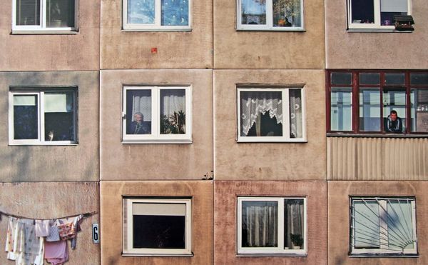 Designer Tiles Recreate the Façades of Soviet-Style Apartment Blocks