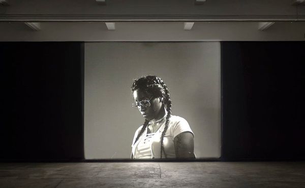 Luke Willis Thompson, "autoportrait" (2017), installation view at Chisendale Gallery, commissioned by Chisendale Gallery and