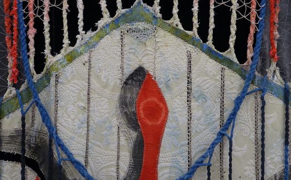 When Paintings Are Stitched, Unstitched, Twisted, and Knotted