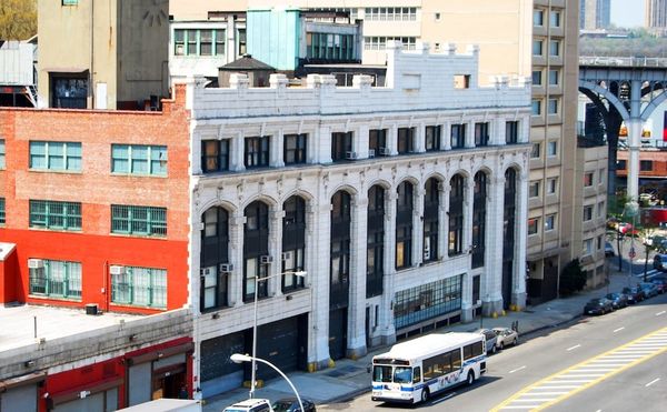Prentis Hall, where many of Columbia's MFA students in visual art have their studios (photo by Paul Lowry, via Flickr)