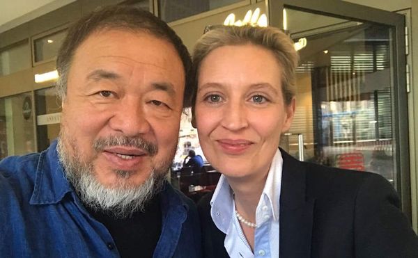 Ai Weiwei Defends His Selfie with Right-Wing German Nationalist Politician