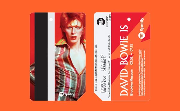David Bowie MetroCards Are Coming to a Subway Near You
