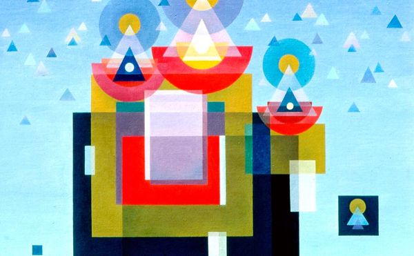 The Dazzling Abstractions of a Neglected Taos Artist