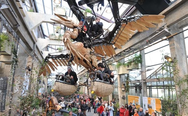 French Theater Troupe Plans Fantastical Hanging Garden Inspired by Jules Verne and Leonardo