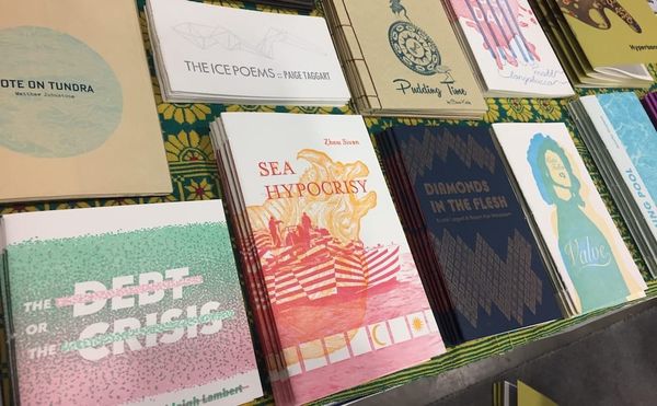 Books on offer at the 2017 edition of the IPK Print Fair (courtesy the organizers)