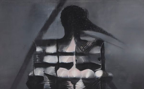 Agustin Fernandez, “Untitled” (circa 2003), oil on canvas, 152 x 228 cm (courtesy and © Agustin Fernandez Foundation; photo b