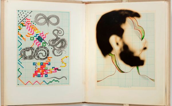 Keith Smith, "Book Number 11, Up" (1969), artist's book with photographs, drawings, prints, and transparencies (courtesy of B