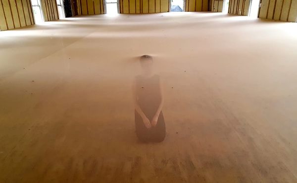 An Abandoned Detroit Church Poetically and Subtly Divided in Two