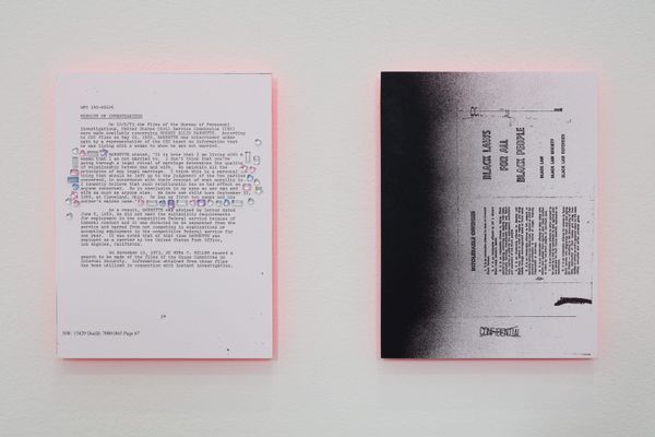 A Sordid Story of FBI Oppression Told Through Spray Paint, Glitter, and Toys