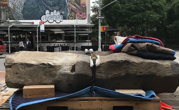 Joseph Beuys’s Only Public Artwork in New York Temporarily Unearthed