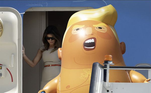 The Angry Baby Trump Balloon Is Coming to America