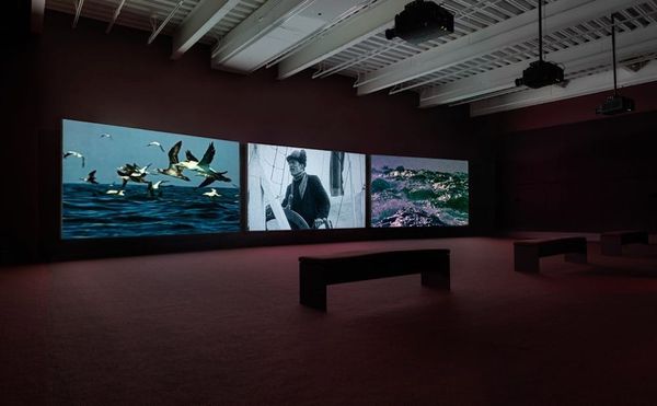 Making Room to Take In the Depth of John Akomfrah's "Vertigo Sea"