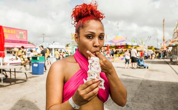 Luminous Summer Scenes from Local American Fairs