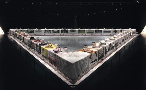 Judy Chicago Responds to Criticisms About the "Dinner Party"