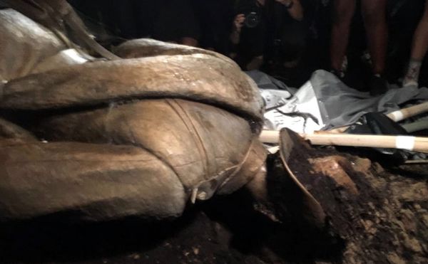 Protesters March After UNC Proposes $5.3M Building to House Toppled Confederate Monument