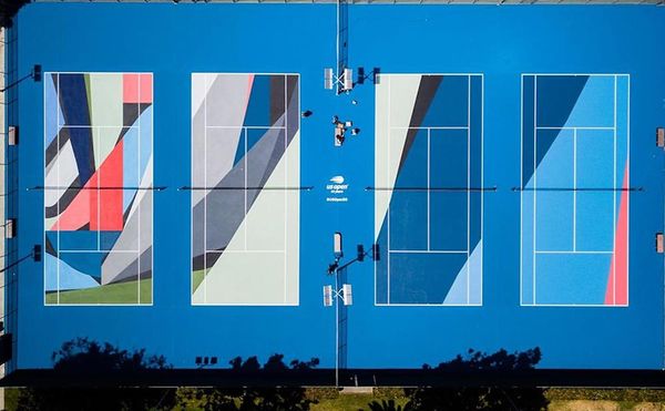 USTA Hopes to Re-Energize Tennis with Artist-Designed Courts in Inner Cities