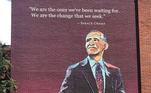 A Mississippi Elementary School Changes Its Name from a Confederate President to Barack Obama, Celebrates with Mural