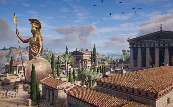 A Video Game Shows the True Colors of Ancient Greece