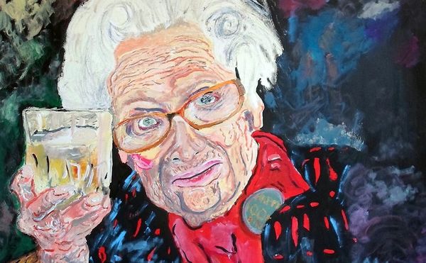 A Detroit Bartender Paints Portraits of Heavy-Drinking Patrons