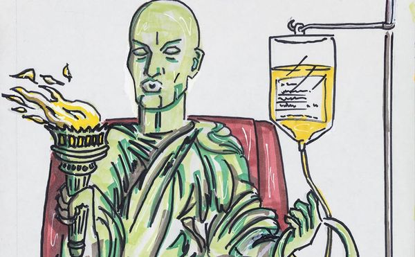 Jim Carrey’s Grotesque Caricatures of the Trump Administration