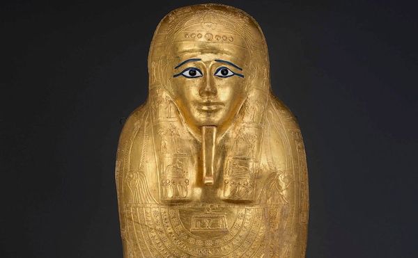 From the Ptolemaic Kingdom, a Gilded Coffin to Die For