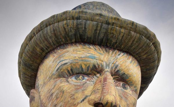 The Albuquerque International Balloon Fiesta van Gogh's For It!