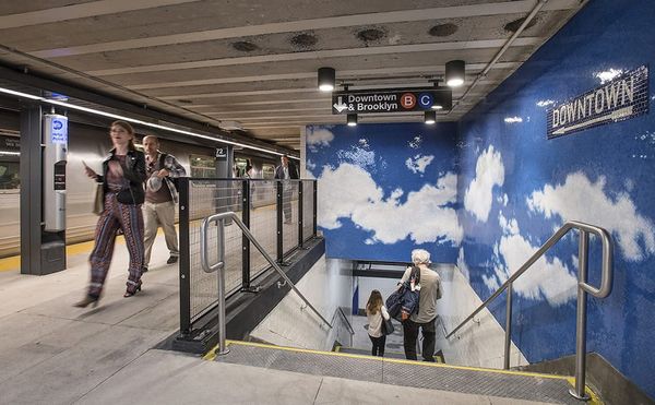 Yoko Ono Brings the Sky Underground in Newly Unveiled New York Subway Mural