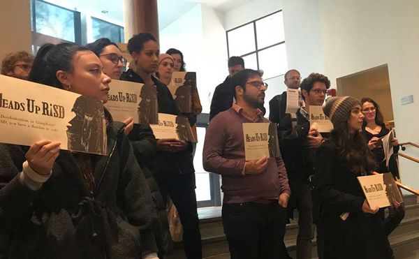 Protesters Request RISD Museum Return Bronze Sculpture to Nigeria