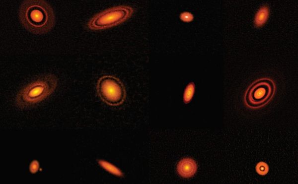 Astronomical Images of Newly-Formed Galaxies
