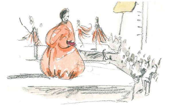 Sketches from a Magical, Multimedia Opera Set in a Soaring Cathedral