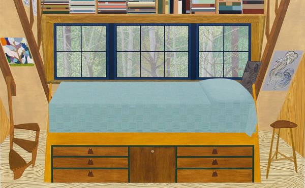 Becky Suss Paints Wharton Escherick’s Dream-Like Home and Studio