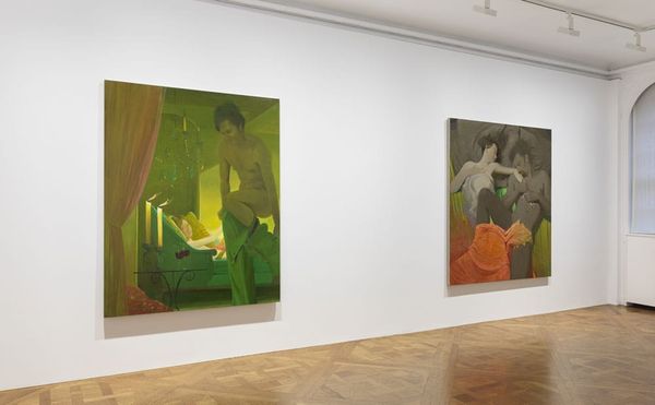 A Painter Trades Sex for Romance