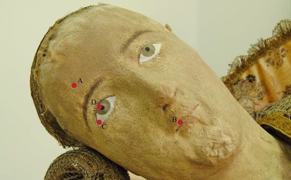 What's Under the Bejeweled Clothes of a Catacomb Saint?