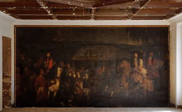 A Massive 17th-Century Painting Was Hiding in the Walls of an Oscar de la Renta Boutique