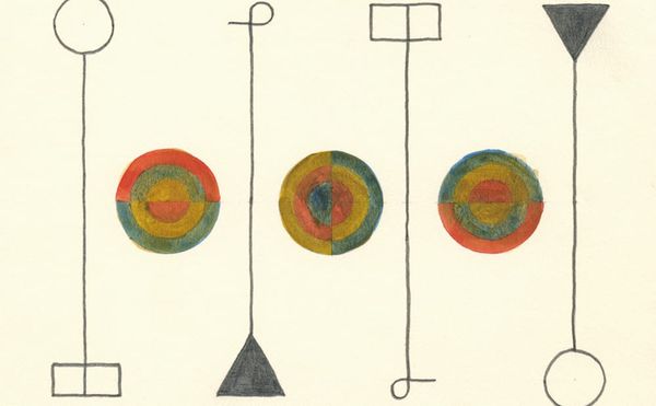 A Series of Spells Conjured in Graphite and Watercolor