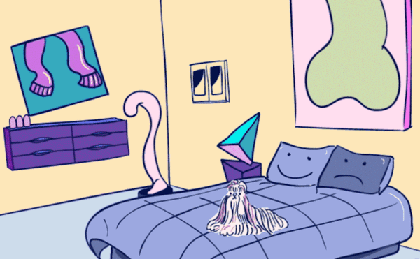 When Your Bedroom Starts to Look Like an Art Gallery