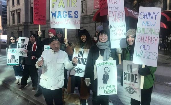 200 Workers at Vancouver Art Gallery Go on Strike [UPDATED]