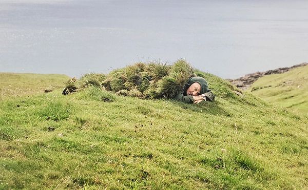 Elderly Models Camouflage With Nature in These Folklore-Inspired Photographs