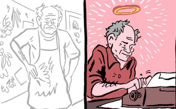 How a Film Buff Warmed Up to Manny Farber’s Paintings