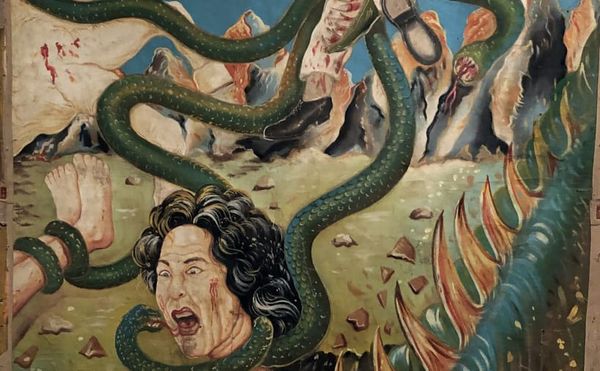 Dazzlingly Morbid, Hand-Painted Film Posters from 1980s Ghana