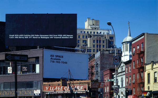 Felix Gonzalez-Torres Billboard Returns to New York for 50th Anniversary of Stonewall