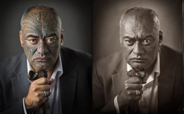 How a 19th-Century Photographic Technique Erased a Māori Tradition