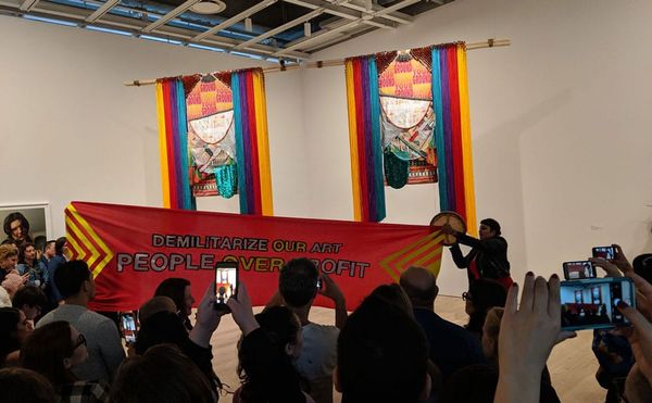 Indigenous Womxn’s Collective Stages Protest Inside 2019 Whitney Biennial
