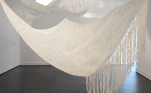 A Handwoven Tapestry Invites Interpretation Between the Threads
