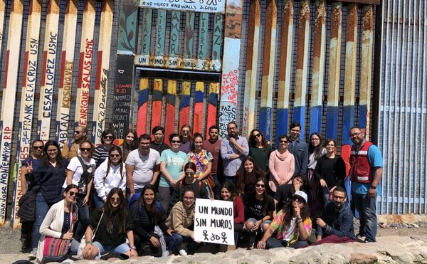 Week in Review: An Artist Paints a Mural Along the US–Mexico Border Fence, New Museum Workers Protest