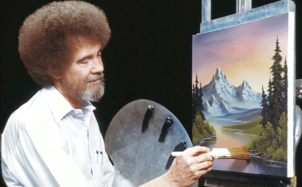 The Charming Landscapes of Bob Ross Get a Solo Exhibition