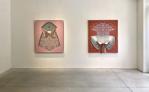 Cut Canvases Give Voice to Women's Bodies