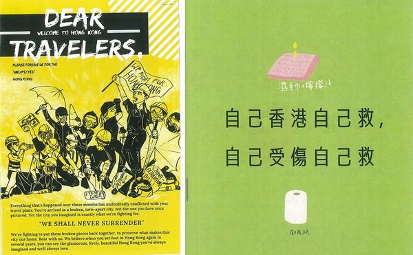 In Hong Kong, Protestors Are Using Zines to Get Their Messages Out