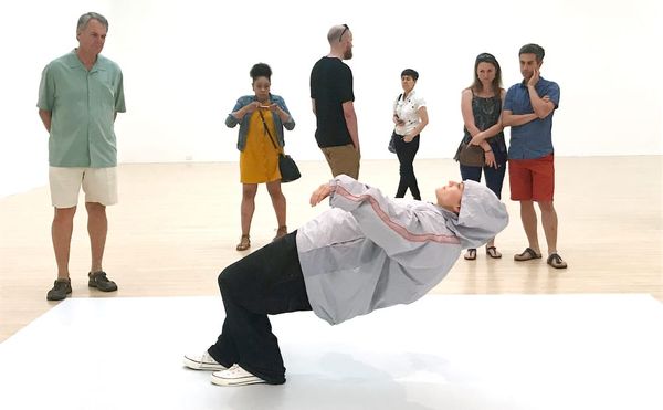 For Six Hours, Four Performers Freeze in the Act of Falling