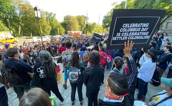 Week in Review: Hundreds March in Anti-Columbus Day Tour, Fatal Accident at the Brooklyn Museum